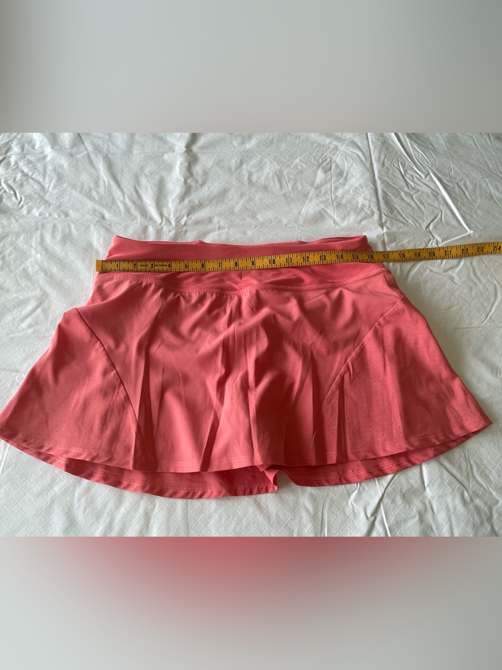 Light coral/orange Athletic Skort